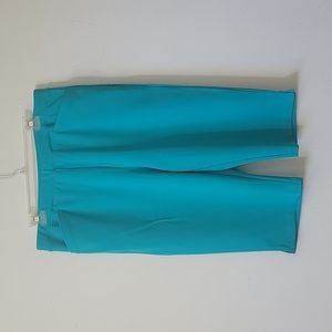 anthony original aqua elastic waist capri pants XL